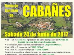 FIESTA DE SAN JUAN EN CABAÑES. SÁBADO 24 DE JUNIO.