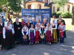 LA AGRUPACIÓN LEBANIEGA L’ESCAÑETU EN EL DÍA DE CANTABRIA