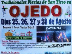 FIESTAS DE SAN TIRSO EN OJEDO. DEL 25 AL 28 DE AGOSTO.