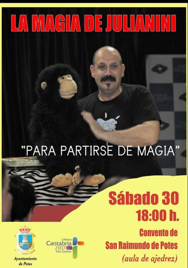 LA MAGIA DE JULIANINI SÁBADO 30 EN POTES