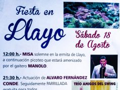 FIESTA EN LLAYO, SÁBADO 18 DE AGOSTO. LLAYO