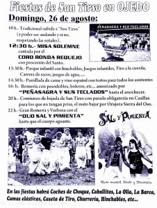 FIESTAS DE SAN TIRSO EN OJEDO