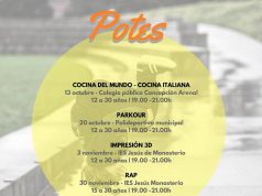 ESTE OTOÑO ACTIVIDADES GRATUITAS EN POTES POTES