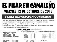 EL PILAR EN CAMALEÑO, VIERNES 12 DE OCTUBRE. FERIA-EXPOSICIÓN-CONCURSO CAMALEÑO