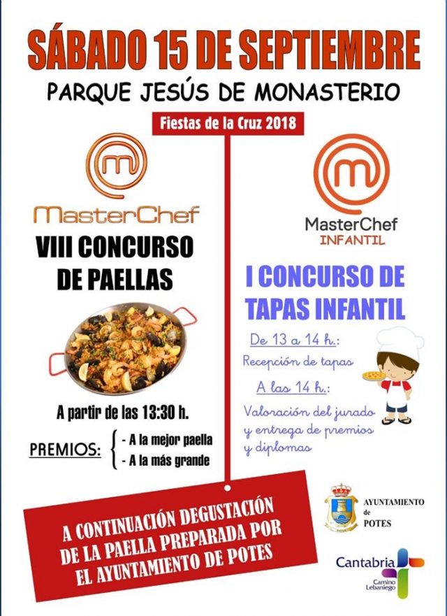 paellas FIESTAS DE LA CRUZ 2018 EN POTES