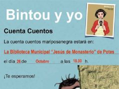 “BINTOU Y YO” CUENTACUENTOS EN LA BIBLIOTECA MUNICIPAL DE POTES POTES