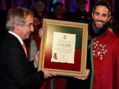 Roberto Leal, feliz con su nombramiento de Orujero Mayor de Potes 2018 POTES