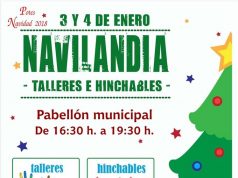 NAVILANDIA EN POTES. 3 Y 4 DE ENERO EN EL PABELLÓN MUNICIPAL. POTES