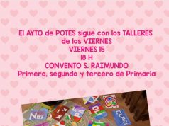 CONTINUAN LOS TALLERES EN EL CONVENTO DE SAN RAIMUNDO DE POTES
