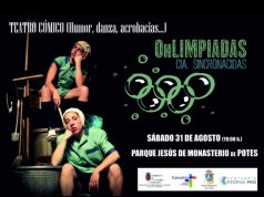 ESPECTÁCULO “OHLIMPIADAS” SÁBADO 31 EN POTES potes