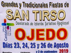 FIESTAS DE SAN TIRSO EN OJEDO. DEL 23 AL 26 DE AGOSTO. PROGRAMACIÓN COMPLETA SAN TIRSO EN OJEDO