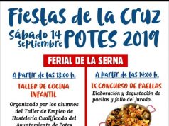 TALLER DE COCINA Y CONCURSO DE PAELLAS EN LAS FIESTAS DE LA CRUZ POTES 2019