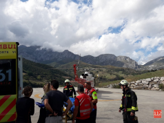 Un niño de 3 años evacuado en helicóptero en Fuente Dé