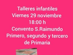 TALLERES INFANTILES EN EL CONVENTO DE SAN RAIMUNDO DE POTES.