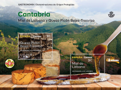 Correos dedica un sello a las denominaciones de origen protegidas Miel de Liébana y Queso Picón Bejes-Tresviso