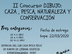 II CONCURSO DE DIBUJO “CAZA, PESCA, NATURALEZA Y CONSERVACIÓN” liébana