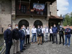Martín presenta a los alcaldes de Liébana el despliegue de la fibra óptica en su territorio
