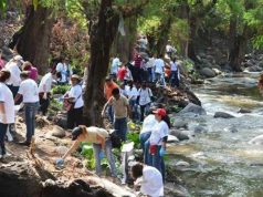 POTES PARTICIPA EN LA CAMPAÑA DE RECOGIDA DE BASURA EN ENTORNOS NATURALES potes