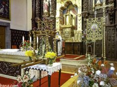 CELEBRACION DE LA MISA EN HONOR A LA SANTUCA EN LA IGLESIA DE SAN VICENTE MARTIR DE POTES